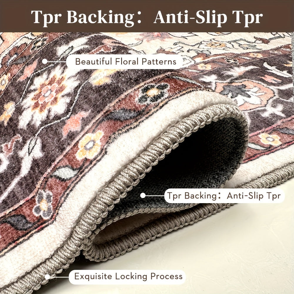 1 PC Square Cashmere Carpet Decorative Carpet High Quality Non-slip Carpet Thick Floor Mat Christmas Decorate