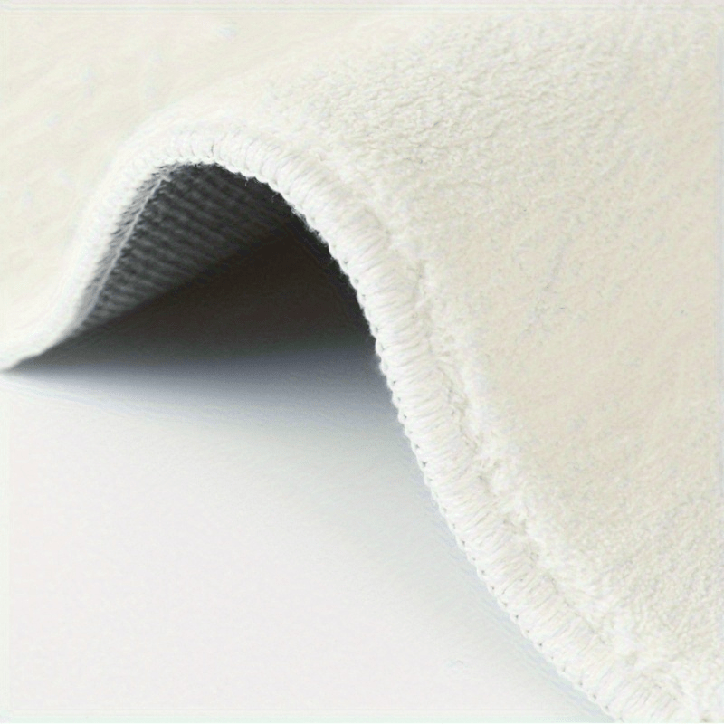 1000G Imitation Velvet Sheep 10mm Cute Transparent Flower Mat, Soft Fluffy Mat at the Bedside, Light Luxury Living Room Decorative Mat, Non-Slip Mat, Suitable for Corridors, Study Rooms and Cloakrooms.